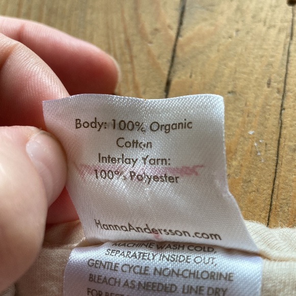 Hanna Andersson Quilted Sleep Sack Size Small 100% Organic Cotton - Picture 4 of 5